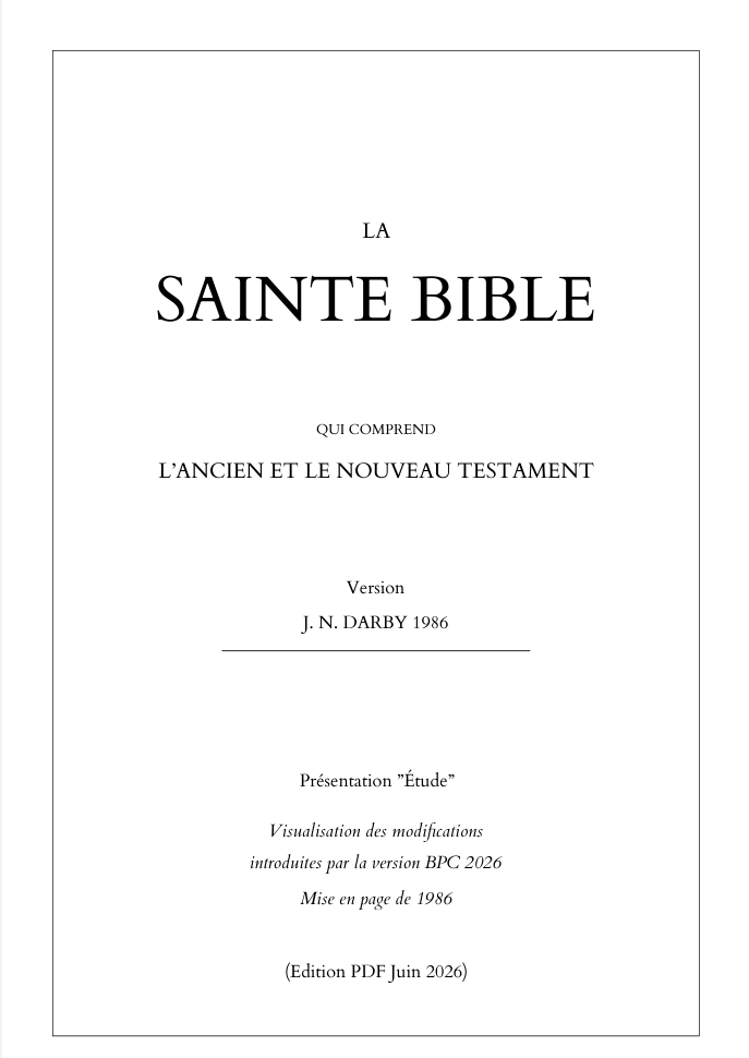 Bible JND 1986 / BPC 2026 (PDF)